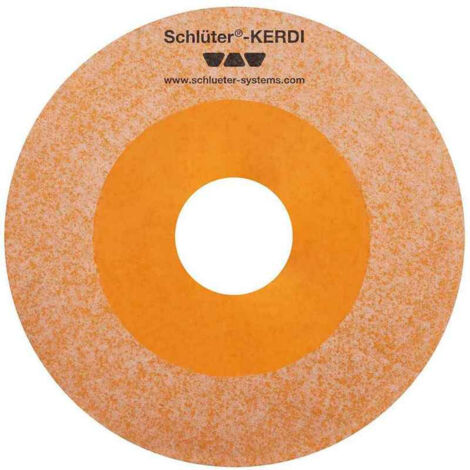 Schluter – Collerette d'étanchéité Kerdi-MV 65 mm – Conforme DIN 18534 – Pour passages de tuyaux dans espaces humides – Installation facile