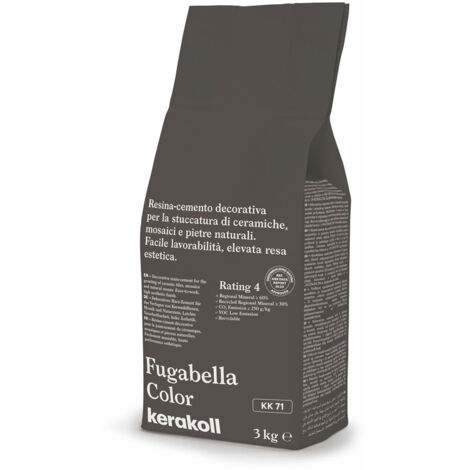 Joint de carrelage Fugabella Color FILL 3 kg by KERAKOLL  Coloris KK71