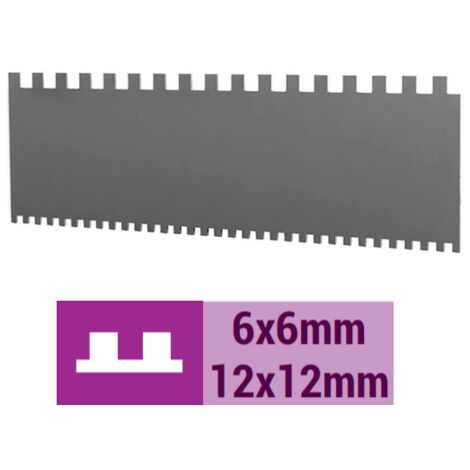 Double peigne pour Colombo RAIMONDI  6 x 6 mm  &  12 x 12 mm