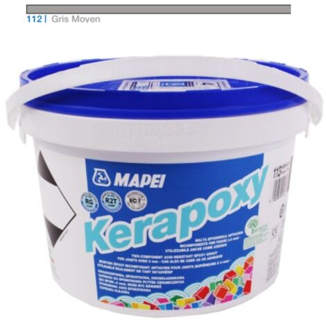 KERAPOXY MAPEI  112 Gris moyen - 5 Kg