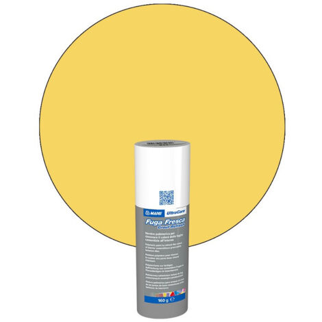 Ultracare Fuga Fresca renovateur de joint 0.16 Kg ( 40 couleurs au choix) MAPEI  150 Jaune