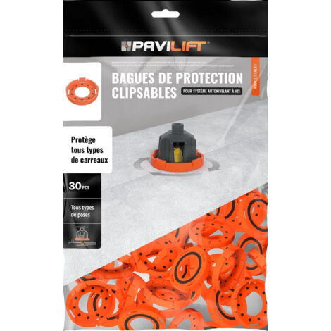 Sachet de 30 Bagues de protection Clipsable Anti-Abrasion PAVILIFT