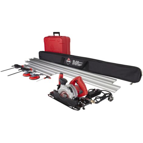 Rubi – Scie circulaire TC-125 G2 – Longueur de coupe 360 cm – Disque diamant 115/125 mm – Compatible coupe à sec et humide