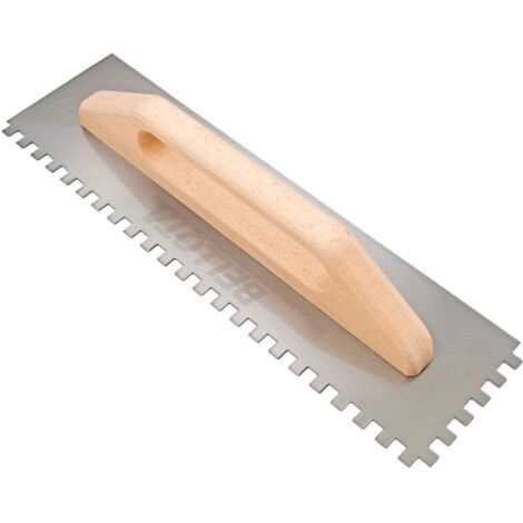 Peigne en acier denture carré 10 x 10mm en bois 48cm BELLOTA
