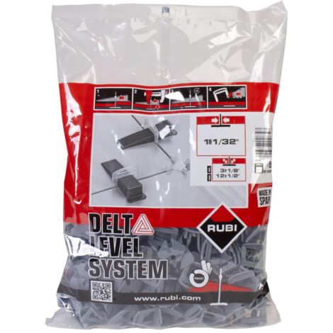 Rubi paski 3-12 mm 1 mm delta (b-400 szt.)
