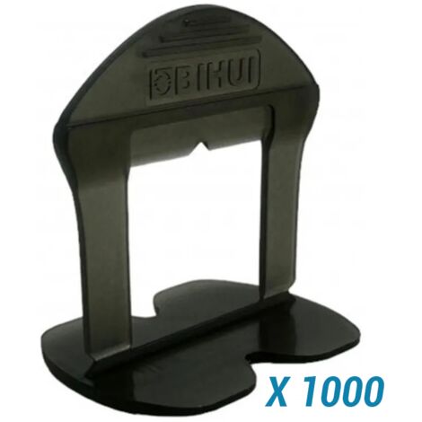 1000 Croisillons autonivelants à cale en "I" 3mm (carrelage de 3 à 18mm) B-RIGID BIHUI (1/5)