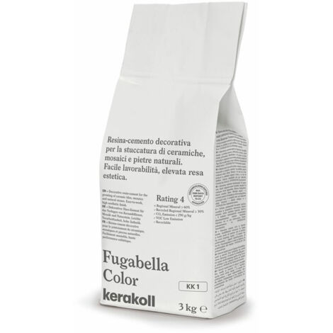 Joint de carrelage Fugabella Color FILL 3 kg by KERAKOLL  Coloris KK1 - anciennement 01