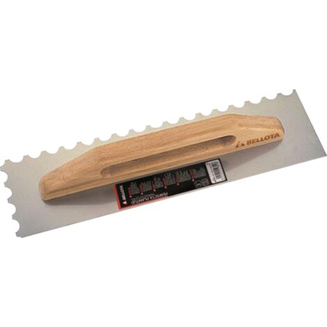Bellota – Palette de peignes long en bois 5875-10 R – Dents à rayon pour finition lisse – Ergonomique pour professionnels – Outil de qualité