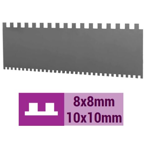 Double peigne pour Colombo RAIMONDI 8 x 8 mm & 10 x 10 mm