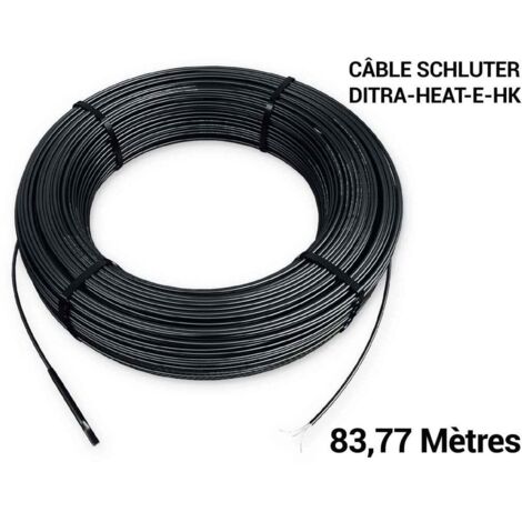 Câble de chauffage 12.5 W/M DITRA HEAT E HK SCHLUTER 83.77 mètres