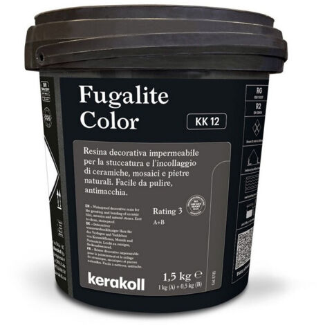 Kerapoxy Fugalite Color 1,5kg by KERAKOLL  Coloris KK12 - anciennement 12 (1/3)
