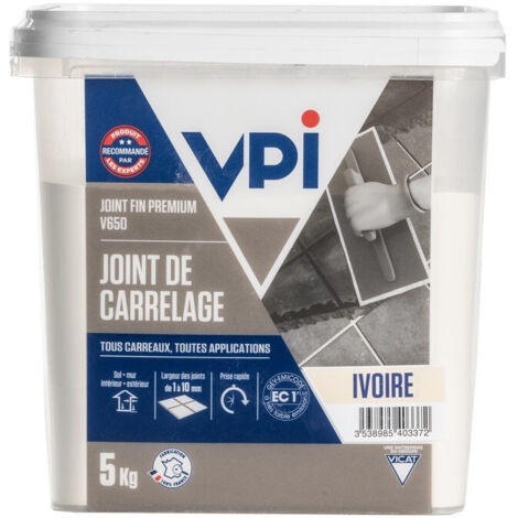 Joint fin premium V650 5Kg VPI Ivoire (1/5)