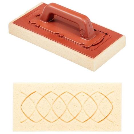 Taloche éponge 17x34x4 cm Quick-Lock RAIMONDI  Sweepex sculptée  - Avec poignée - 17 x 34 x 4 cm (1/5)