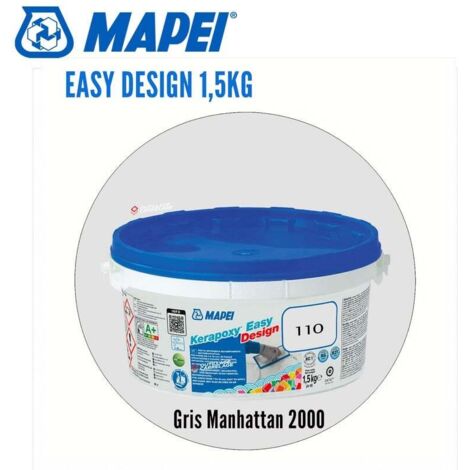 Joint époxy Kerapoxy Easy Design MAPEI 110 Manhattan 2000 - 1,5 Kg