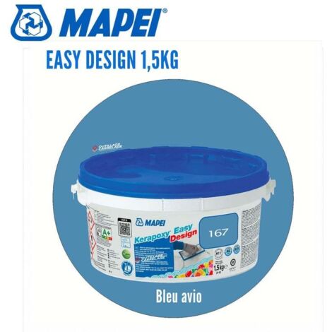 Joint époxy Kerapoxy Easy Design MAPEI  167 Bleu avio - 1,5 Kg