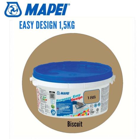 Joint époxy Kerapoxy Easy Design MAPEI  188 Biscuit - 1,5 Kg
