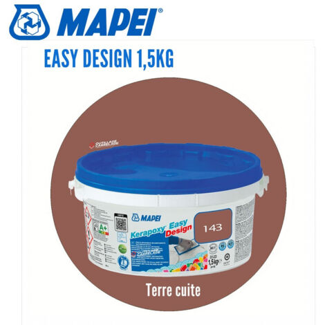 Joint époxy Kerapoxy Easy Design MAPEI 143 Terre cuite - 1,5 Kg (1/5)