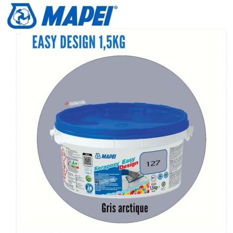 Joint époxy Kerapoxy Easy Design MAPEI  127 Gris arctique - 1,5 Kg