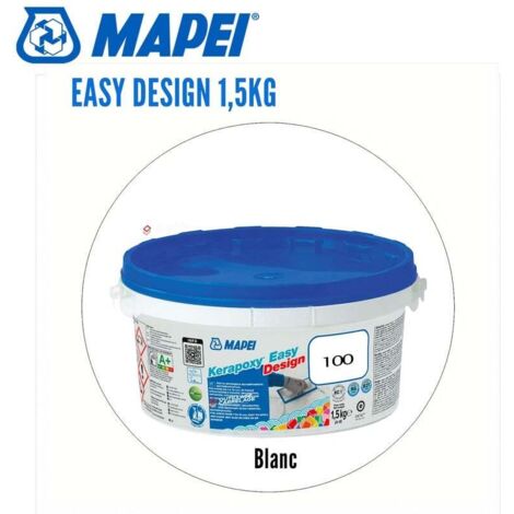 Joint époxy Kerapoxy Easy Design MAPEI  100 Blanc - 1,5 Kg