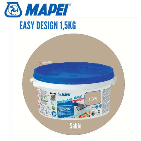 Joint époxy Kerapoxy Easy Design MAPEI  133 Sable - 1,5 Kg