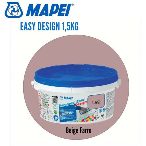 Joint époxy Kerapoxy Easy Design MAPEI  189 Beige farro - 1,5 Kg