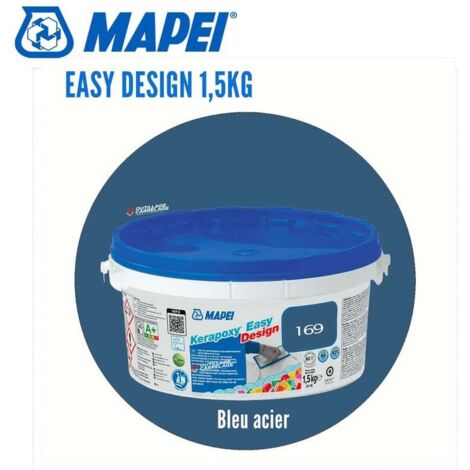 Joint époxy Kerapoxy Easy Design MAPEI  169 Bleu acier - 1,5 Kg
