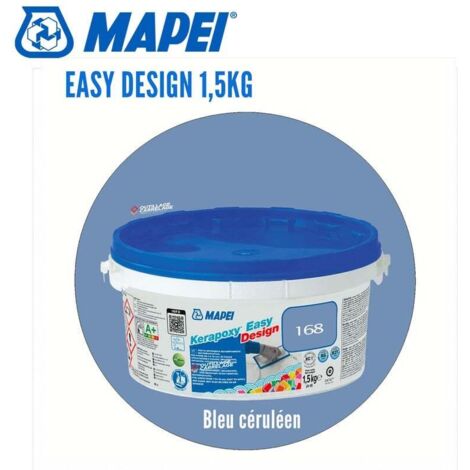 Joint époxy Kerapoxy Easy Design MAPEI 168 Bleu ceruléen - 1,5 Kg (1/5)