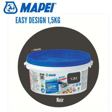 Joint époxy Kerapoxy Easy Design MAPEI 120 Noir - 1,5 Kg