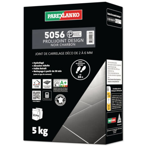 Joint carrelage PAREXLANKO 5056 Prolijoint Design - Charbon - 5 kg - L5056CHARBON05