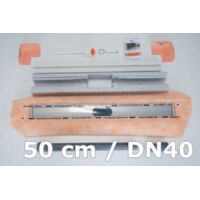 Kit pour Caniveau horizontal Ø 40 KERDI-LINE-H sans Grille SCHLUTER 50cm