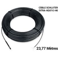 Câble de chauffage 12.5 W/M DITRA HEAT E HK SCHLUTER 23.77 mètres