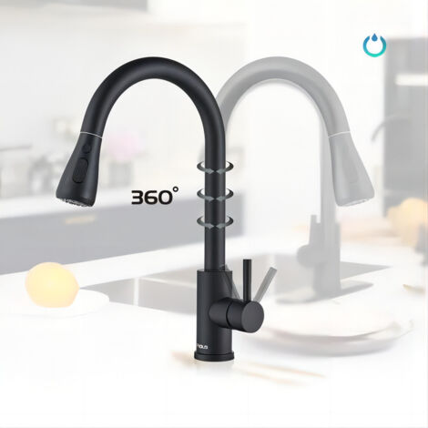 Robinet De Cuisine Pliant Pour Fenêtre Intérieure - Acier Inoxydable Or Brossé - Mitigeur Balançoire 360° - 8