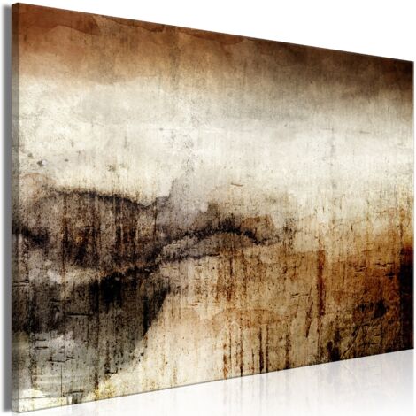 Cuadro decorativo en lienzo con impresión premium de 1 parte sobre marco de madera con motivos de colores húmedos 120x80 cm 110013551 (1/3)