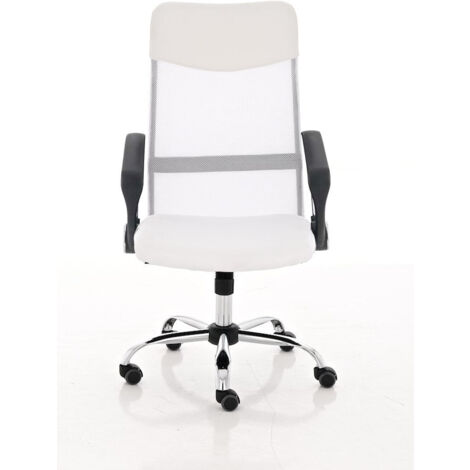Silla De Oficina Operativa Clever Malla Blanca Delaoliva