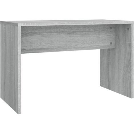 Taburete tocador Sonoma gris 70 x 35 x 45 cm madera contrachapada gris DEC024981 (1/4)