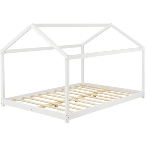 OKMYHOME - Cama Infantil De 140 X 200 Cm, Cama Media