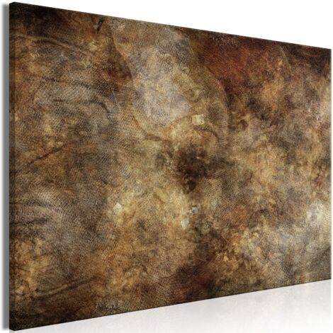 Cuadro decorativo en lienzo con impresión premium en 1 parte sobre marco de madera Patrón Rushed Thoughts 90x60 cm 110014111 (1/3)
