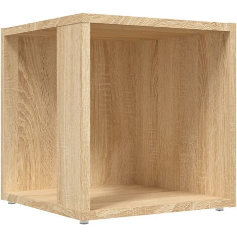 Mesa auxiliar soporte para plantas mueble esquinero 33 x 33 x 34,5 cm aglomerado marrón DEC032410