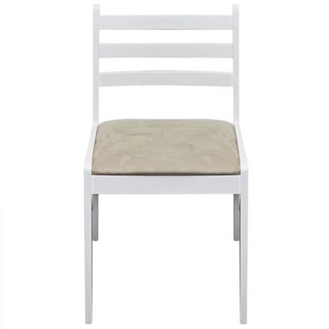 Juego De 2 Sillas De Madera Maciza Respaldo Cruzado Negro