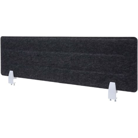 Tabique de oficina aislamiento acústico valla publicitaria tela/textil 100x30 cm negro 040006438 (1/5)