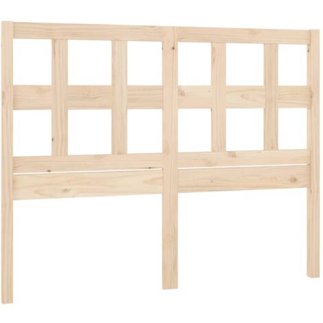 Cabecero complemento de dormitorio mueble 205,5 x 4 x 100 cm madera maciza de pino TDL0206110 (1/4)