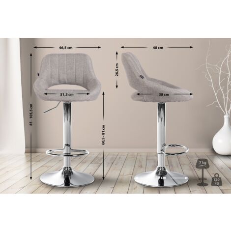 Taburete Giratorio Redondo Multicolor De Terciopelo - Suave, Acolchado Y Elegante Para Salón O Dormitorio