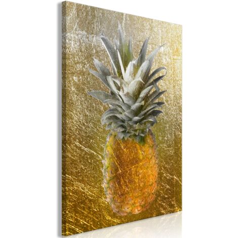 Cuadro decorativo en lienzo con impresión premium en 1 parte sobre marco de madera Patrón La fruta prohibida 60x90cm 110013935 (1/3)