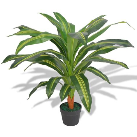 Dracaena artificial con maceta 90 cm verde DEC021931 (1/2)