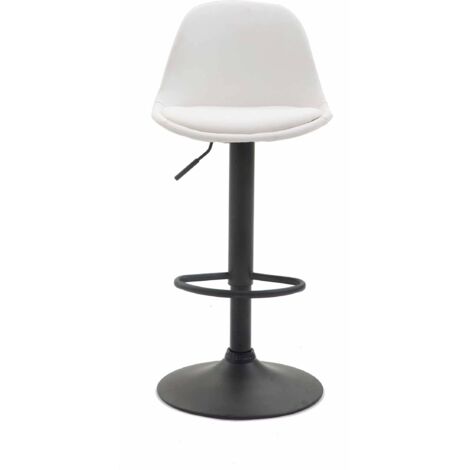 IDMarket - Lotto 4 Sgabelli Da Bar Design KARL - Colore Nero, Gambe Nere, Stile Moderno, Altezza 65 Cm Circa - 3