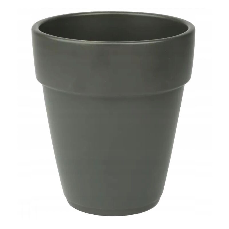 Botle Vaso Per Orchidee In Vetro Rosso – Diametro 13 Cm, Altezza 16,5 Cm Con Effetto Filato - 4