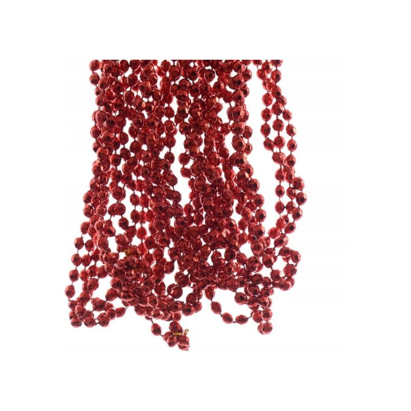 Arbres de Noël à plumes rouges - Décoration de vacances élégante