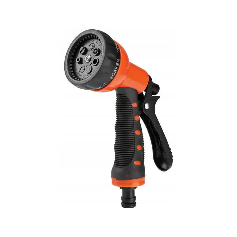Pistolet D'Arrosage Jardin 8 Modes Avec Pulvérisateur Mousse - Jet Longue Distance