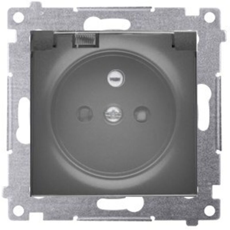 Schneider NU303318 - Prise de courant 2P Unica - Bornes à vis - Blanc