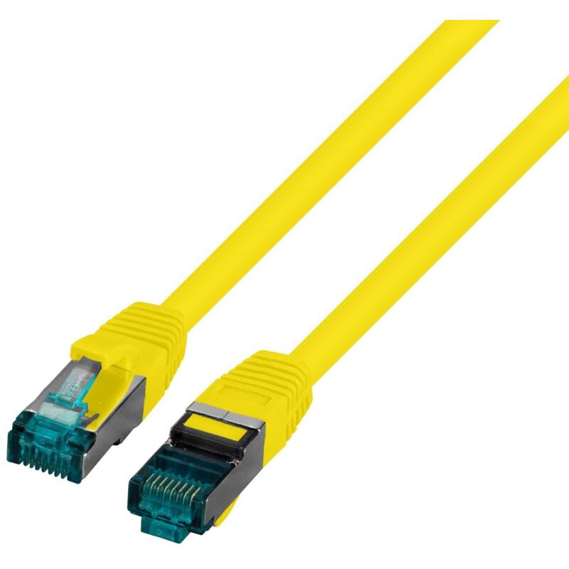 Câble De Raccordement RJ45 À RJ45 Cat5e S/FTP Ethernet 0,2M Jaune - PRO SIGNAL